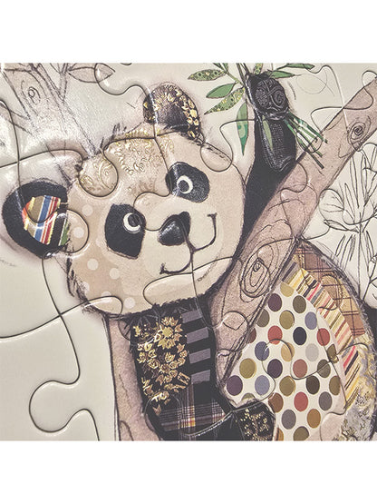 Panda Puzzle Card