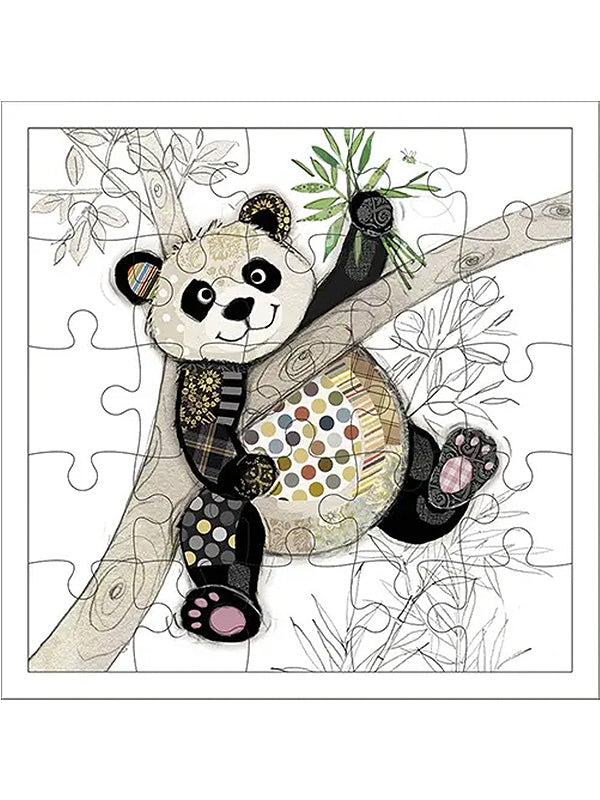Panda Puzzle Card