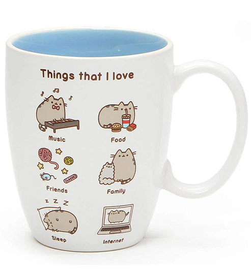 Pusheen Things I Love Mug