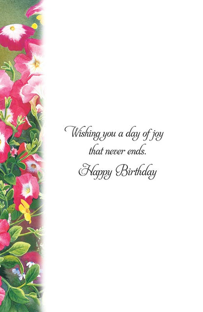 PP Birthday Card Country Garden