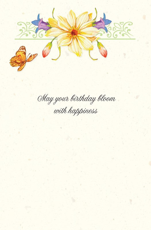 PP Birthday Card Scented Garden