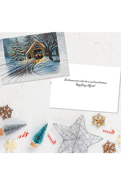 PP Christmas Card Christmas Crossing