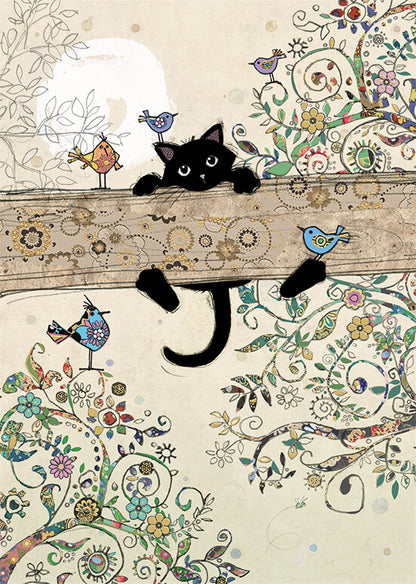 Bug Art Recycled Bag Tree Cat