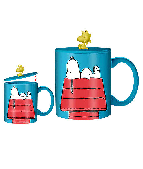 Snoopy Mug With Sculpted Lid