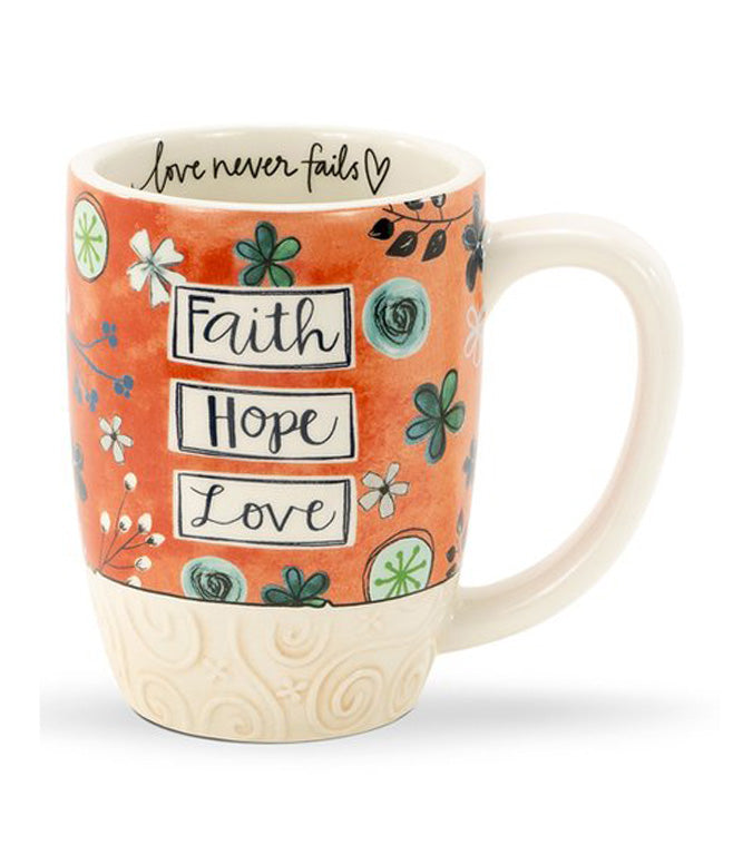 Mug Faith, Hope, Love